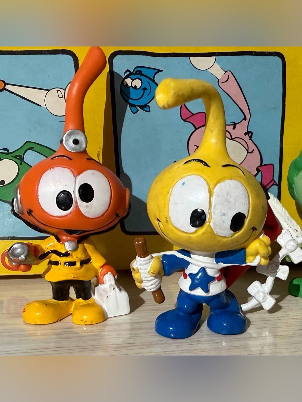 Vintage Lot 4 Snorks Daffney, Tooter, Allstar Seaworthy, Dimmy Schleich 1983 - Picture 2 of 8